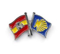 Pin/Broche Camino bandera de España