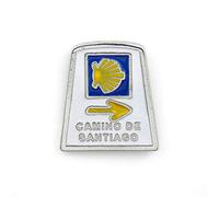 Pin/Broche Camino de Santiago Señalizar