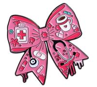 Pin con de médico y enfermera, diseño de herramienta de bienestar de dibujos animados, broche de Metal fuerte, accesorio para uniformes, ropa, Pin de solapa para enfermera y Doctor juguetón