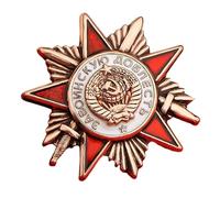 Pin con distintivo de inspiración soviética clásica, broche de aleación resistente desgaste, joyería para entusiastas de Retro conmemorativa