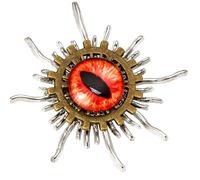 Pin con distintivo Punk Charm del, broche de aleación hecho a mano, joyería Retro para abrigo, bufanda, sombrero, decoración, Pin de solapa de misterioso