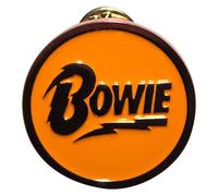 Pin con logotipo de David Bowie, talla única