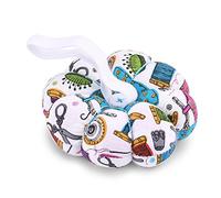 Pin Cushion cojín de agujas diseño calabaza portátil 4 colores disponibles para costura