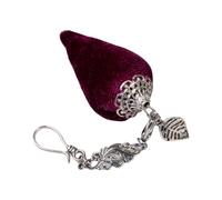 Pin Cushion Cute - Retro Sewing Quilting Cushion Cushion Key Chain, Lightweight Travel Size Holder for Needles | Tomate Shape Pepper Style Pincushion For Beginners Professionals School Sewing Projects