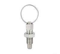 Pin de anillo de tracción de acero inoxidable para m6 para resorte de | Para tamaño M6, 34,5 mm de longitud, acero resistente a la corrosión, anillo de tracción fácil, reemplazo de bloqueo de
