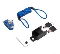 Pin de bloqueo de alarma de scooter de 7 mm para Xiaomi para m365 Pro para | Cuerpo de aleación de zinc, cilindro de llave de cobre, funcionamiento suave, resistente a la corrosión
