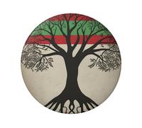 Pin de botón de bandera palestina de árbol, 1 unidad, insignias redondas de 2.4 pulgadas, kit de botones personalizados para fotos, suministros de manualidades, proyectos de fiesta de bricolaje