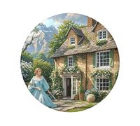 Pin de botón de estilo rústico británico, 1 unidad, insignias de botón redondas de 2.4 pulgadas, kit de botones personalizados para fotos, suministros de manualidades, proyectos de fiesta de bricolaje