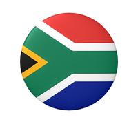 Pin de botón de la bandera de Sudáfrica, 1 unidad, insignias redondas de 2.4 pulgadas, kit de botones personalizados para fotos, suministros de manualidades, proyectos de fiesta de bricolaje, talla