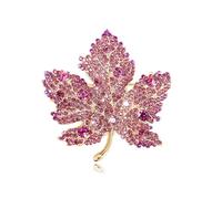 Pin de broche, Moda hoja arce broche Pin aleación creativa cuello Pin pecho ropa Pin joyería para hombres y mujeres (29)