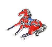 Pin de caballo - de de metal - Broche de capa, para mujeres y hombres, vestido de solapa, suéter, chal, bufanda, abrigo, camisa de boda, Refer to description, Zinc, Consulta la