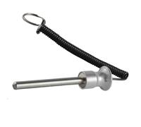 Pin de carga, pin de pila de peso - Piezas de repuesto de pines magnéticos,Home Gym Locking Pull Latch para equipos de fitness, accesorio de la máquina de ejercicio, D, Material (metal), Consulte la