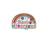 Pin de chile divertido arcoíris con diseño colorido y elegante adorno de solapa para mochilas, sombreros, chaquetas y respaldo más seguro, talla única, como se describe