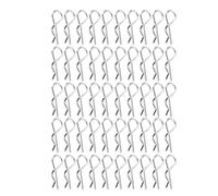 Pin de clip de cuerpo tipo R, accesorios de hierro inoxidable para carcasa de coche RC a escala 1/10, 1/12, 1/16, fácil extracción e instalación para modeladores RC, #877