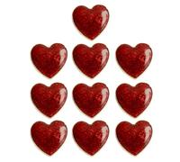 Pin de corazón ligero y portátil de materiales Kirsite resistentes, ideal para compañeros de viaje, diseño de Kirsite, perfecto para ocasiones especiales