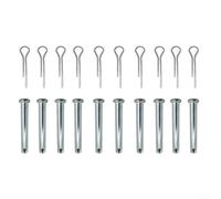 Pin de corte para soplador de nieve, kit de 20 piezas, reemplaza 703063 1668344 1686806YP, piezas de repuesto de metal, instalación rápida, para mantenimiento de invierno al aire libre (20 piezas)