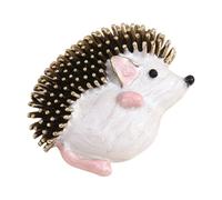 Pin de erizo recubierto esmaltado único, broche con temática de animales, chaquetas, decoración de bolso, regalo hecho a mano para un amigo, Pin de Animal de
