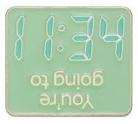 Pin de esmalte: Bebé, Disfrútalo, Odio a la gente, Klein, Metal no precioso