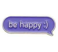 Pin de esmalte: Bebé, Disfrútalo, Odio a la gente, Klein, Metal no precioso