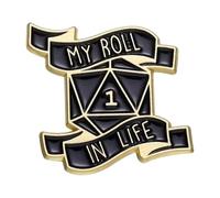 Pin de esmalte: broche de esqueleto de monstruo colador para mochila y ropa, Klein, Metal no precioso