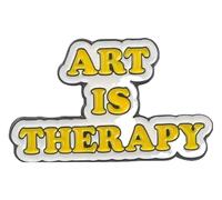 Pin de esmalte feliz: Ámate a ti mismo, eres digno de broche insignia, Klein, Metal no precioso