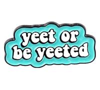 Pin de esmalte feliz: Ámate a ti mismo, eres digno de broche insignia, Klein, Metal no precioso