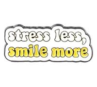 Pin de esmalte feliz: Ámate a ti mismo, eres digno de broche insignia, Klein, Metal no precioso