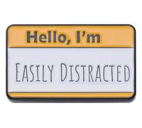 Pin de esmalte personalizado: Mi nombre es problemático - Pin de solapa divertido, Klein, Metal no precioso