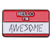 Pin de esmalte personalizado: Mi nombre es problemático - Pin de solapa divertido, Klein, Metal no precioso