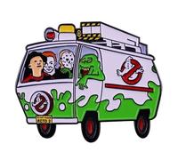 Pin de Halloween de terror, Michael Myers Cazafantasmas Jason Voorhees Freddy Krueger Pins, Zinc, Sin gemas.