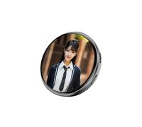 Pin de insignia Dgital, pin electrónico personalizado, insignias digitales de video fotográfico, pines de insignias electrónicas de anime, inteligente con pantalla táctil, botón con videos/fotos que