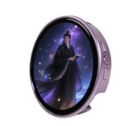 Pin de insignia digital, control electrónico del teléfono móvil con botón de píxeles, 4,7 cm, pantalla táctil de alta resolución, insignia de píxeles para el hogar, oficina, decoración de mesa, fans