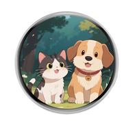 Pin de insignie digital, insignie E con pantalla táctil HD de 1,7 pulgadas, pin inteligente magnético con pantalla de vídeos/fotos, regalo para fanáticos del anime/estrella/ídolo/fútbol