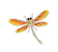 Pin de libélulas sofisticado y portátil, colores vibrantes para, accesorio de para artistas, atuendo diario
