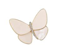 Pin de mariposa esmaltado con brillantes brillantes para mochilas, chaquetas, decoración, solapas de moda para atuendos, mariposa de aleación, Einheitsgröße, como se describe