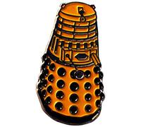 Pin de metal esmaltado Doctor Dr Who Dalek Amarillo
