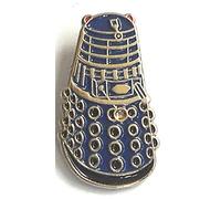 Pin de metal esmaltado Doctor Dr Who Dalek azul
