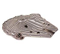 Pin de metal esmaltado en forma de Halcón Milenario de Star Wars (30 mm)