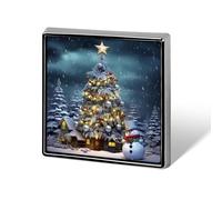 Pin de mochila con forma de árbol de Navidad, bonito broche decorativo, broches para mujer, hombre, solapas para trajes, botones de moda para sombreros, mochilas, bolsos, chaquetas, camisas, solapas