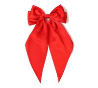 Pin de pelo con lazo de color brillante para mujeres y niñas, lazo grande, clip de metal francés, accesorio de sujeción segura, lazo grande para mujer