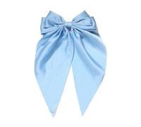 Pin de pelo con lazo de color brillante para mujeres y niñas, lazo grande, clip de metal francés, accesorio de sujeción segura, lazo grande para mujer