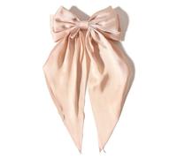 Pin de pelo con lazo de color brillante para mujeres y niñas, lazo grande, clip de metal francés, accesorio de sujeción segura, lazo grande para mujer