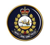 Pin de policía británica de Hong Kong