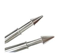 Pin de posicionamiento de cabeza de paraguas, GP-2, sonda de 5,0mm, columna de guía de hierro, accesorios de prueba de accesorio PCB de resorte, 50 Uds. De longitud Total de 44mm