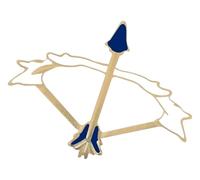 Pin de princesa rosa | Pin esmaltado con corazón en estilo anime para ropa, Klein, Metal no precioso