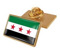 Pin De Recuerdo con Bandera De Siria, Broche con Bandera De República Árabe Siria, Insignias con Emblemas Nacionales, Pines De Solapa, Insignia con Bandera del País para Sombrero