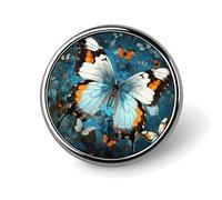 Pin de solapa con flores y mariposas para hombre. Broche de moda con jirafa y girasol. Bonitas insignias de esmalte. Pin de aleación de aluminio para sombreros, camisas, bolsos, chaquetas y accesorio