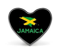 Pin de solapa con forma de corazón "I Love Jamaica", broche, insignia, accesorios de ropa para hombres y mujeres.
