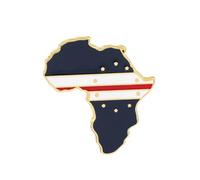Pin De Solapa Con La Bandera De Cabo Verde Broche Creativo Con La Bandera Nacional Gota De Aceite Mapa De África Insignia Pin De Bandera Recuerdo Patriótico De Estilo Nacional Unisex