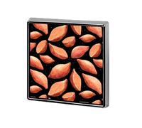 Pin de solapa cuadrado personalizado con diseño de batata, ideal para regalar en corbatas, sombreros, trajes y vestidos a mujeres y hombres en bodas y cumpleaños.